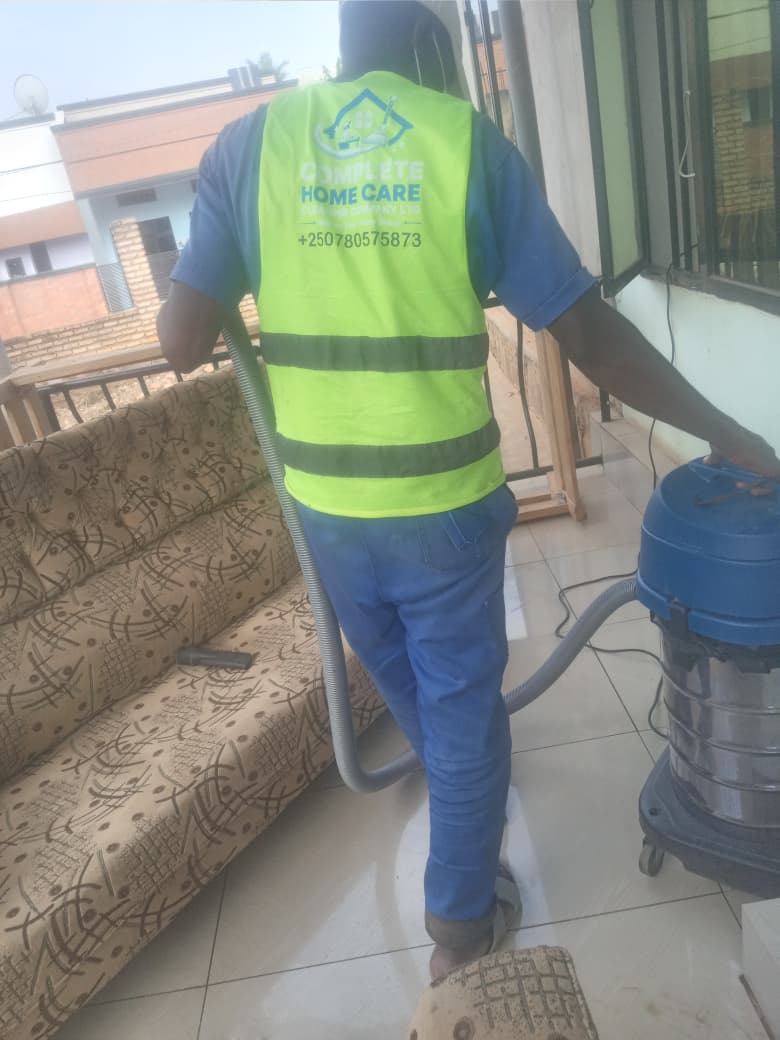 Sofa Vacuuming On-Site